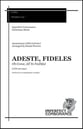 Adeste, Fideles SATB choral sheet music cover